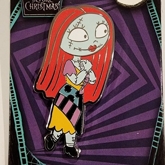 Disney Monogram Nightmare Before Christmas Sally Stitches Enamel Pin NEW - Picture 1 of 10